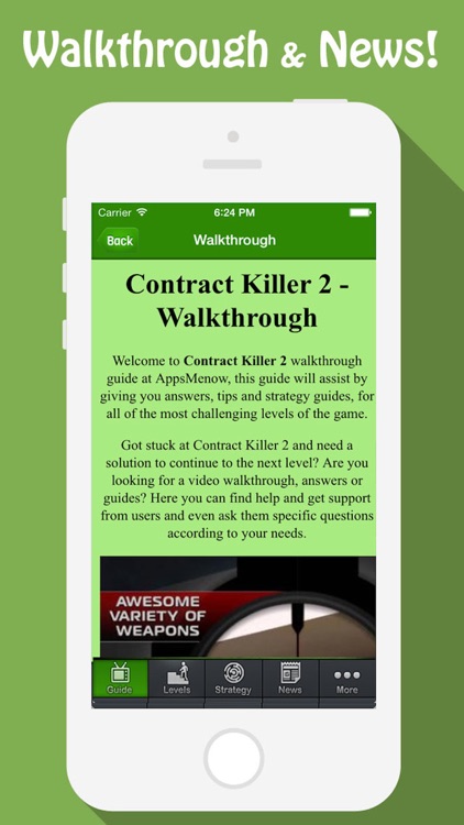 Guide for Contract Killer 2 screenshot-4