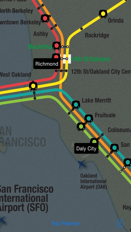 BART Map