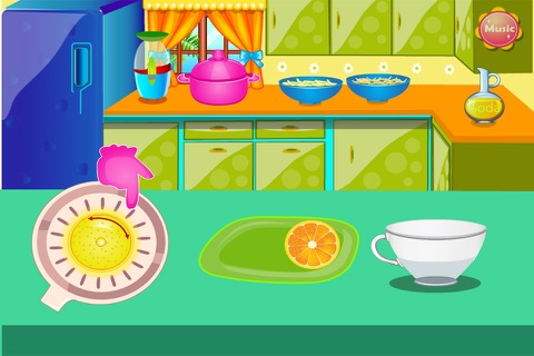 Homemade Orange Soda - Cooking games screenshot 2