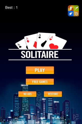 Real Vegas Solitaire - Tri-peaks Klondike Solitaire and Dice Epic Free screenshot 2