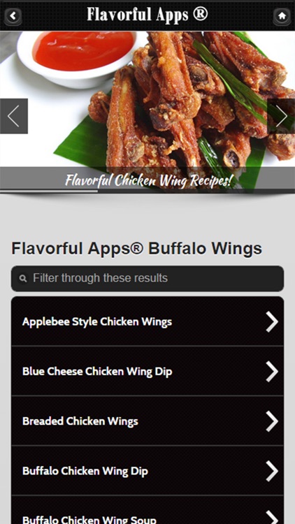 Chicken Wing Recipes from Flavorful Apps®