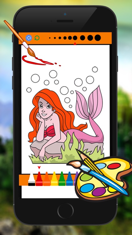 Fairy tales Coloring Book for Kid Games screenshot-3