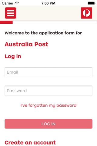 Australia Post Grad App screenshot 2