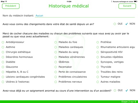 iQuest - Questionnaire dentaire screenshot 2