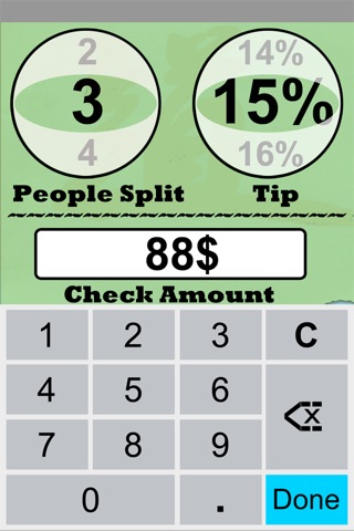 Tip and bill calculator screenshot 4
