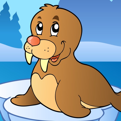 Antarctic Winter Wonder-Land Kid-s Game-s Learn-ing with Snow Animal-s iOS App