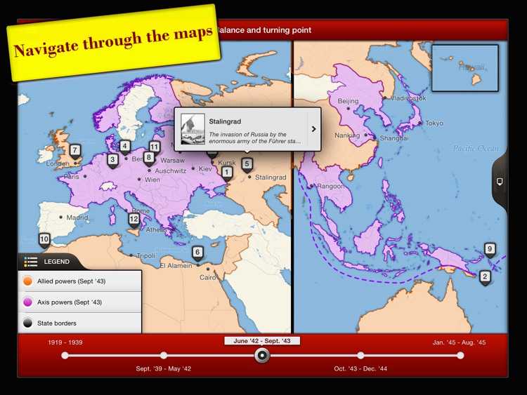 TIMEMAPS World War 2 – Interactive History Maps, Battles and Key Characters