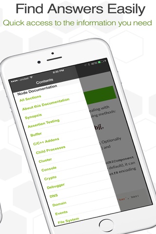 Node Docs - Offline Documentation for Node.js screenshot 3
