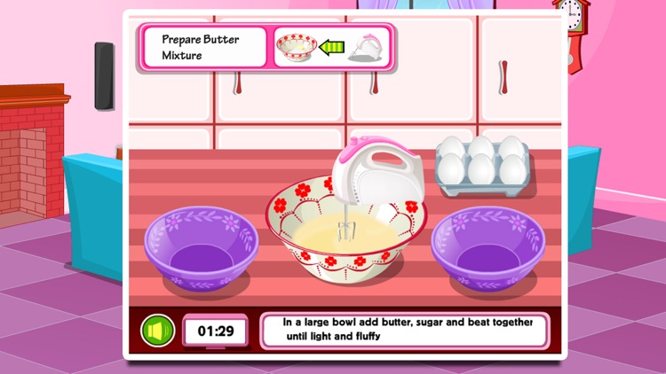 kids's cooking cupcake game screenshot-3