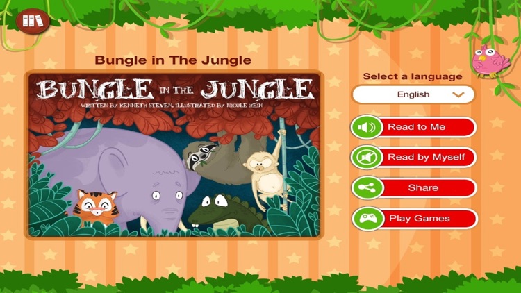 Bungle in the Jungle - A read along interactive Story for Children by Kenneth Stevens