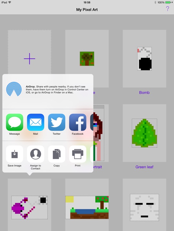 BigPixel — Draw pixel art and sprites for games and fun screenshot-3
