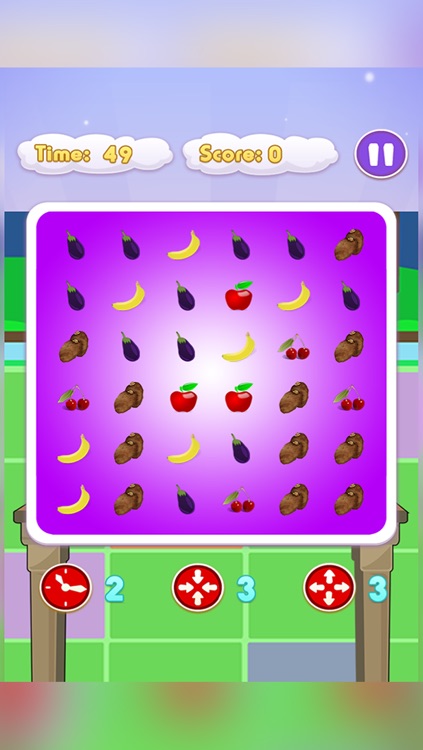 Fruit Gem Dots and Boxes Connect Free