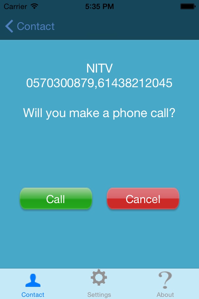 NITV Free Call screenshot 2
