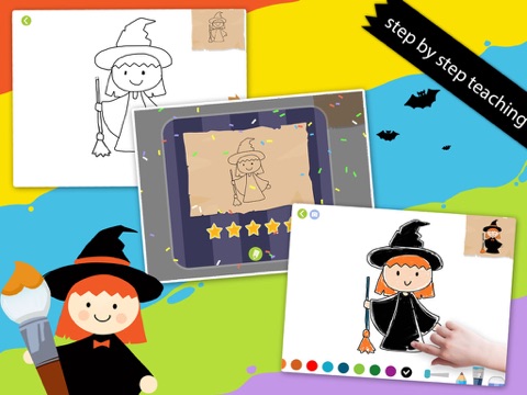 Labo Halloween Drawing Lessons screenshot 3