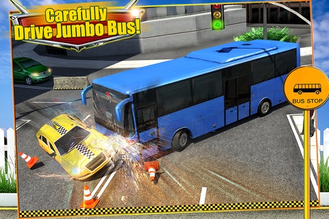 Modern Bus Driver 3D Sim screenshot 3