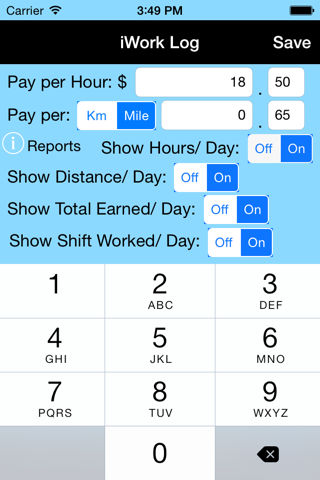 iWork Log screenshot 4