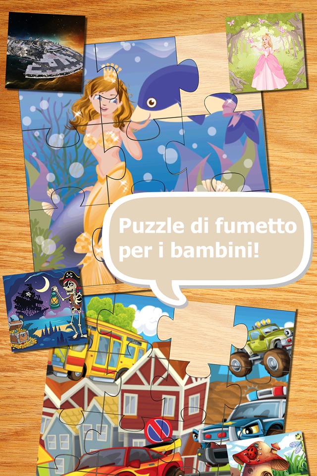 Jiggy Kids - Cartoon Jigsaw Puzzle screenshot 2