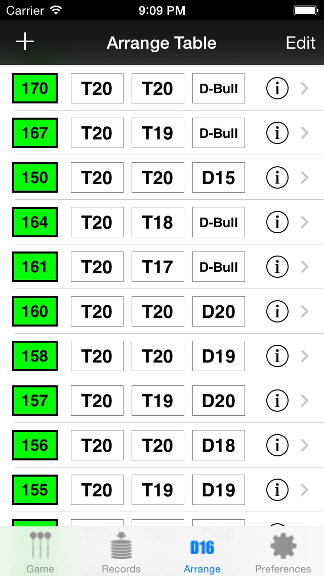 Hard darts scorerのスクリーンショット3 Hard darts scorerのスクリーンショット3