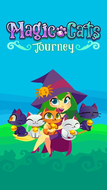 Magic Cats Journey - Arcade Match-3 Game screenshot-4