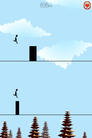 Ninja Stickman Jump - Don't Fall And Die Pro screenshot 4