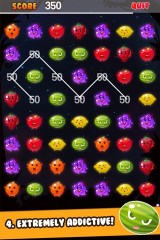 Fruit Match Mania : Sweet Treat Revenge - Free Game! screenshot 4