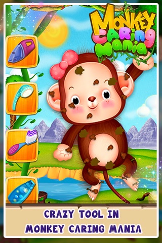 Monkey Caring Mania screenshot 2