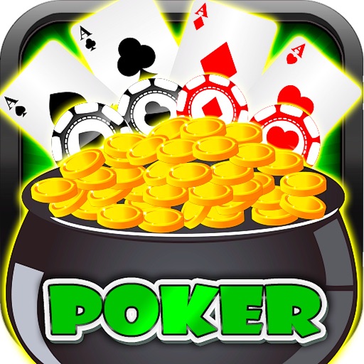 Lucky Gold Coins Treasure Stars Bonus Casino Video Poker HD Pro - Offline Free Game Vegas Friends Wheel Clan Edition iOS App