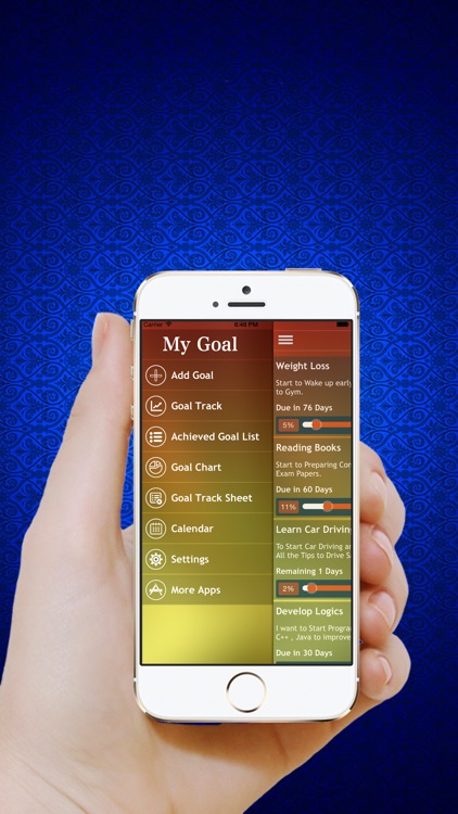 Goal Chart App