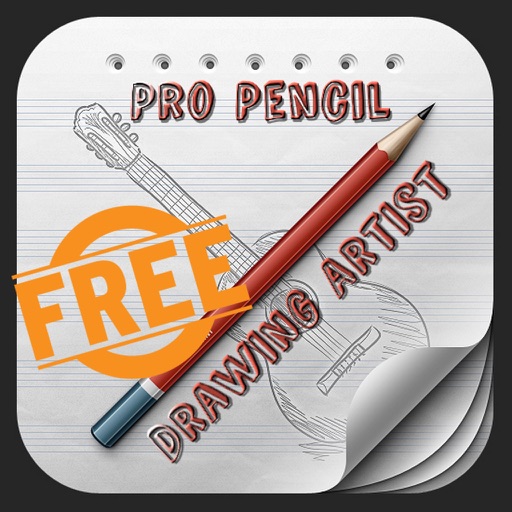 Pro Pencil Drawing Artist Free Icon