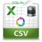 Icon Sqlite Database Editor and Excel .Csv Editor with XLS/XLSX/XML to CSV File Converter