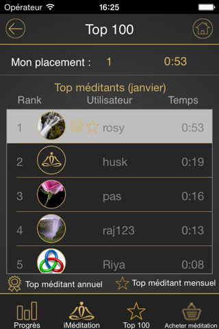 iMeditation French screenshot 4