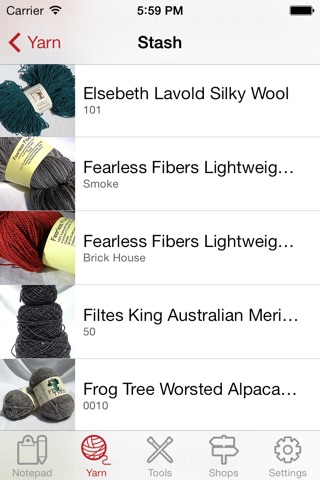 Skein: Ravelry Enabled Yarn Shopping Assistant screenshot 2