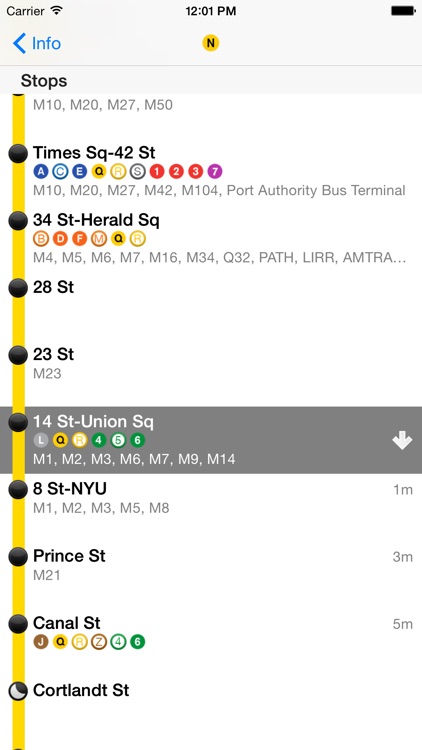 iTrans NYC Subway screenshot-4