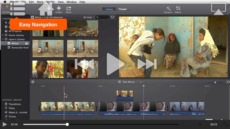 Course For iMovie - Trimming, Titles, Transitions & Trailers screenshot-4