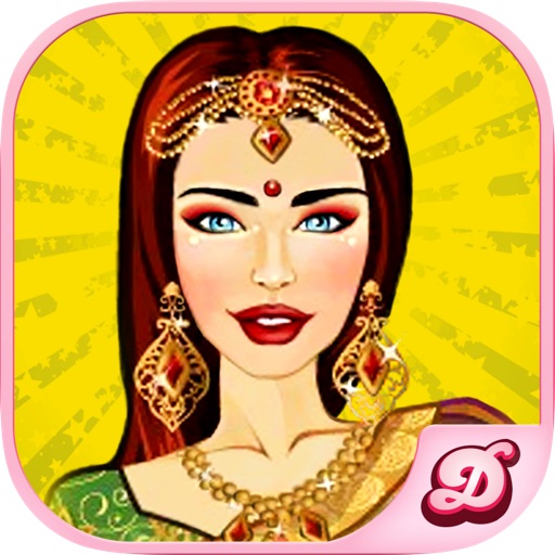 Indian Bride Dress Up-Fun Doll Makeover Game icon