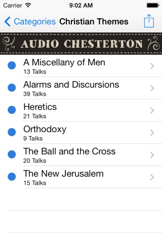G.K. Chesterton Audio Library screenshot 2