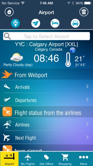 Calgary Airport Pro (YYC) Flight Tracker(圖2)-速報App