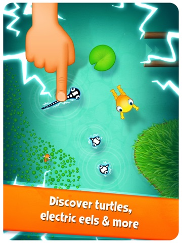 Tasty Tadpoles - Fun puzzle action for the whole family для iPad