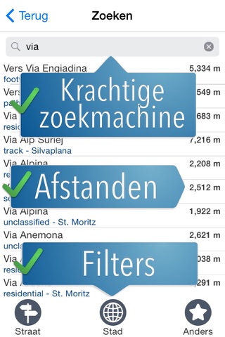 Sankt Moritz Ski Map screenshot 4