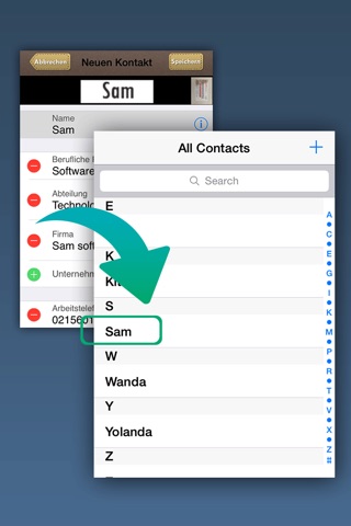 samcard- business card scanner screenshot 3