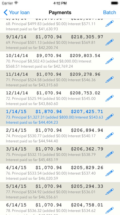 Mortgage Payoff Track