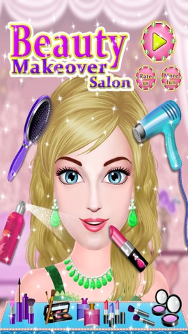 Beauty Princess Makeup & Makeover Spa Salon - Girls Gamesのおすすめ画像1