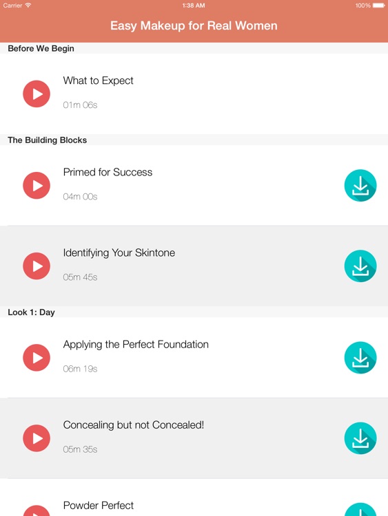 Easy Makeup for Real Women - iPad Version