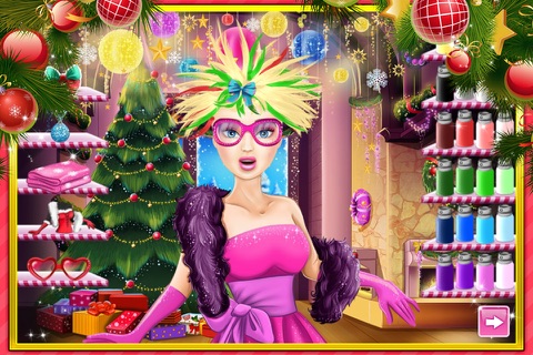 Christmas Princess hairstyle screenshot 2