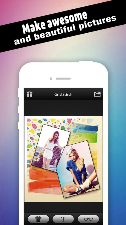 Photo Grid Stitch - Yr Collage Creator, Pic Frame Maker & Filter Effects Blender