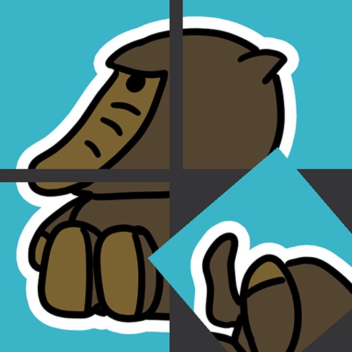 Rotate Baboon Puzzle iOS App