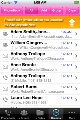 PhoneBook+Lite screenshot 3