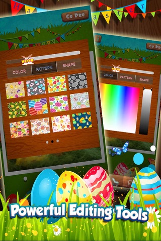 Easter Egg Hunt 2015 Photo Frame and Collage Editor - Candy , Kids , Rabbits and Chocolate Eggs : FREE App screenshot 4