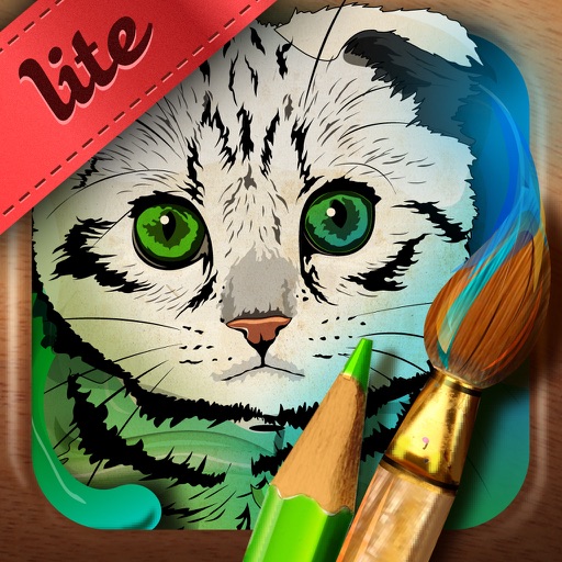 Colour the cat! Lite iOS App