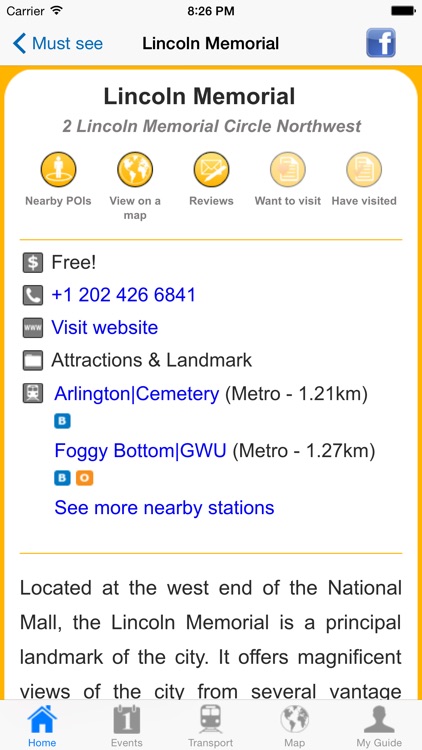 Washington DC Travel Guide Offline screenshot-4